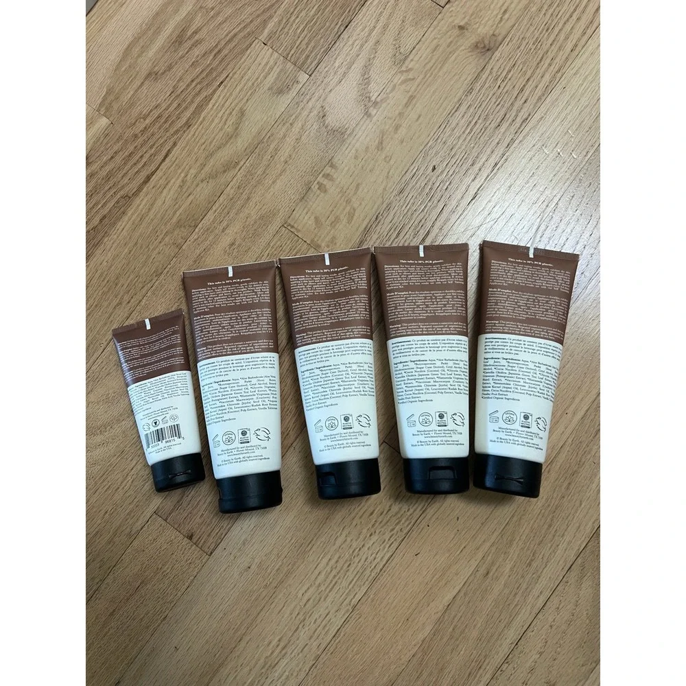 Beauty by Earth Self Tanner Tanning Lotion & Face Tanner Set Fair to Medium NEW
